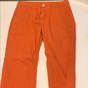 Bonobos Men’s Orange Washed Chinos